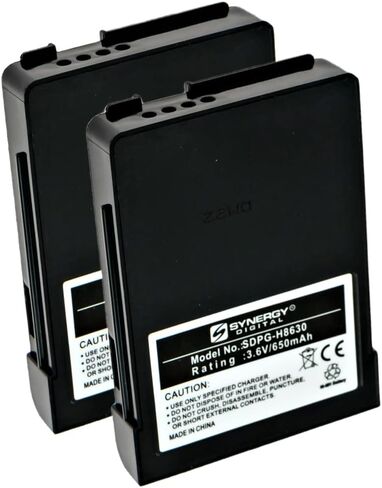 Synergy Digital Pager Battery, Compatible with Motorola Minitor V Pager, (Ni-MH, 3.6V, 650mAh) Ultra High Capacity, Replacement for Motorola RLN5707, RLN5707A Battery in Saudi Arabia