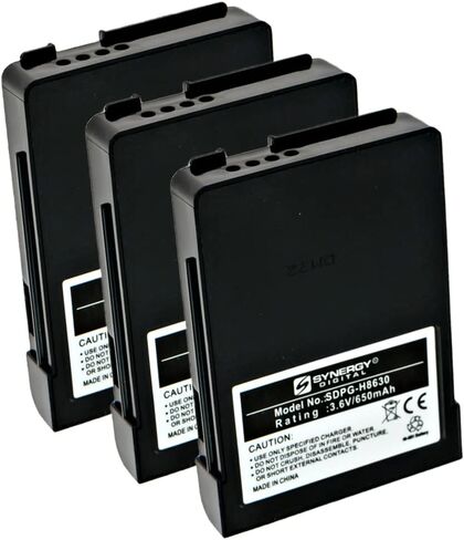 Synergy Digital Pager Battery, Compatible with Motorola Minitor V Pager, (Ni-MH, 3.6V, 650mAh) Ultra High Capacity, Replacement for Motorola RLN5707, RLN5707A Battery in Saudi Arabia
