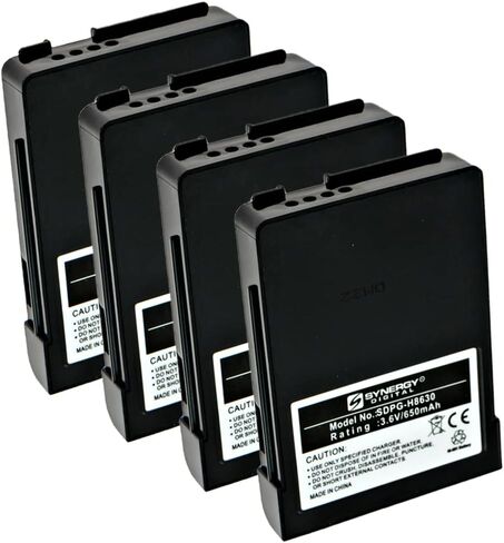 Synergy Digital Pager Battery, Compatible with Motorola Minitor V Pager, (Ni-MH, 3.6V, 650mAh) Ultra High Capacity, Replacement for Motorola RLN5707, RLN5707A Battery in Saudi Arabia