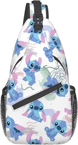 Cute Sling Bag for Man Fanny Pack Adult Crossbody Sling Backpack Travel Hiking Woman Chest Bag Daypack in Saudi Arabia