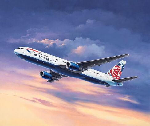 Revell 03862 Boeing 767-300ER British Airways 1:144 Scale Unbuilt/Unpainted Plastic Model Kit in Saudi Arabia