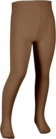 Theatricals Girls Footed Tights with Smooth Self-Knit Waistband T5415CLSNL Light Suntan Large in Saudi Arabia