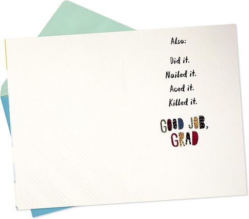 Hallmark Graduation Card (Crushed It) in Saudi Arabia
