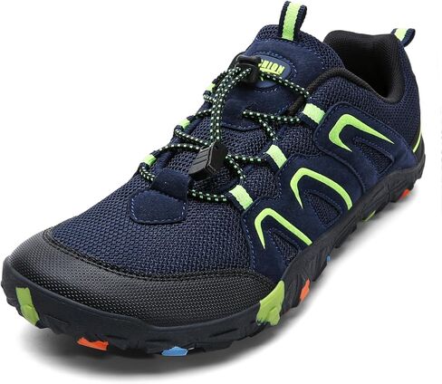 أحذية المشي لمسافات طويلة للأولاد من ASHON | أحذية حافي القدمين | صندوق عريض عند الأصابع | أحذية رياضية خفيفة الوزن للمشي والجري in Kuwait