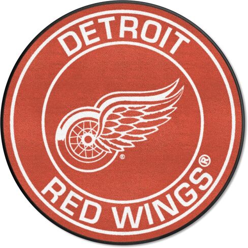 FANMATS 18871 NHL Detroit Red Wings Roundel Mat , 27" Diameter in Saudi Arabia