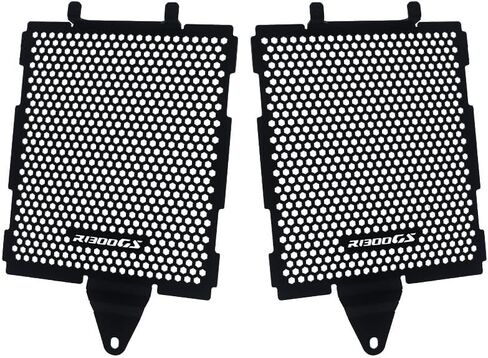 استبدال واقي المبرد للدراجات النارية BMW R1300GS R1300 GS R 1300 GS ADV ADVENTURE 2023 2024 غطاء حماية شبكة المبرد الألومنيوم (أسود) in Kuwait