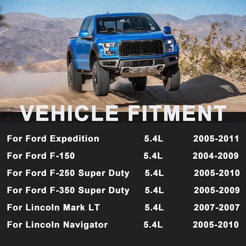 5.4 مجموعة حشية كاملة مع براغي حشية غطاء الصمام مناسبة لفورد F150 F250 F350 سوبر ديوتي لينكولن نافيجيتور 5.4L 3V 24 صمام تريتون 2004-2011 HS54400 3L3Z6051HA 7L3Z6051B TC29397 F1AZ6065A 3L3Z9439DA in Kuwait