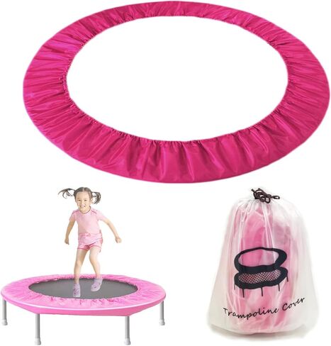 Trampoline Spring Cover 40 Inch Replacement Safety Pad for Mini Trampoline 3 Layer Protect Tear-Resistant Oxford Cloth Easy to Install Replacement for Home, Gym in Kuwait
