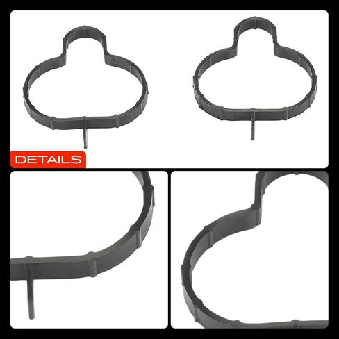 A-Premium Lower Engine Intake Manifold Gasket Set Compatible with Nissan Frontier 2005-2019 & Suzuki Equator 2009-2012, 2.5L in Saudi Arabia