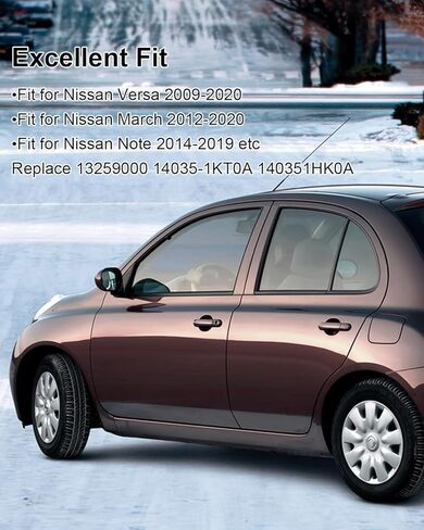 MS97359 مجموعة حشية مشعب سحب المحرك مناسبة لنيسان فيرسا مارس نوت ميكرا تيدا كيكس V-Drive 2009-2020 استبدال 13259000 14035-1KT0A 140351HK0A 140351KT0A 71-12651-00 MS20466 792440 13259000 in Saudi Arabia