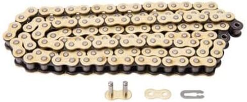 428 Gold Plated MX Race Chain 428x118 For Honda CRF125F (Big Wheel) 2014-2022 in Saudi Arabia