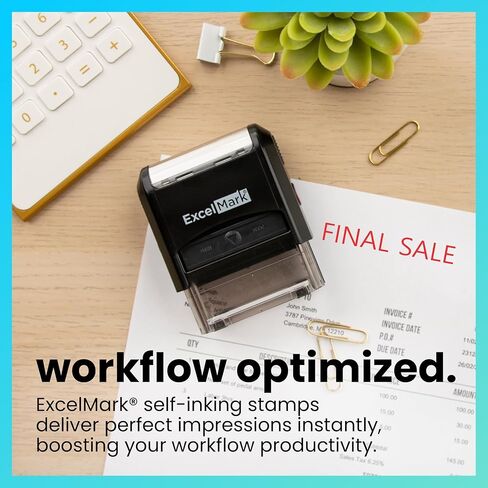 Sold Out Self Inking Rubber Stamp - Red Ink (ExcelMark A1539) in Kuwait