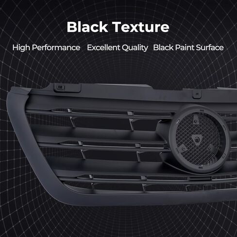 Front Bumper Upper Grille Compatible with 2019-2022 Sprinter 2500 3500 1500 3500XD Replacement for 91088526009K83 MB1200206 in Saudi Arabia