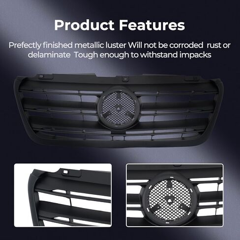 Front Bumper Upper Grille Compatible with 2019-2022 Sprinter 2500 3500 1500 3500XD Replacement for 91088526009K83 MB1200206 in Saudi Arabia