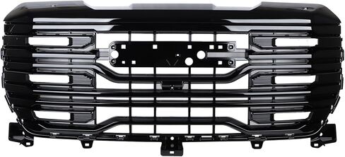 Black Grille Compatible with 2022-2024 GMC Sierra 1500 SLT/AT4/AT4X 84878061 in Kuwait