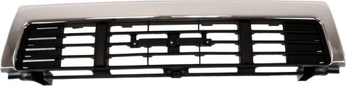 Garage-Pro Front Grille Assembly Kit For Toyota Pickup 1989-1991 4WD, Chrome Shell, Painted Black Insert Front Grill in Saudi Arabia