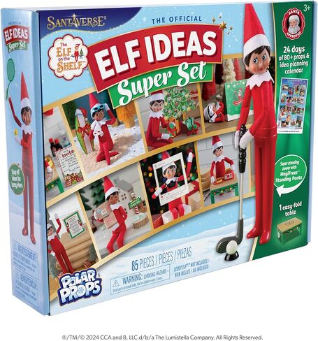 The Elf on the Shelf Super Props Set: 24 Days of Elf Ideas! in Saudi Arabia