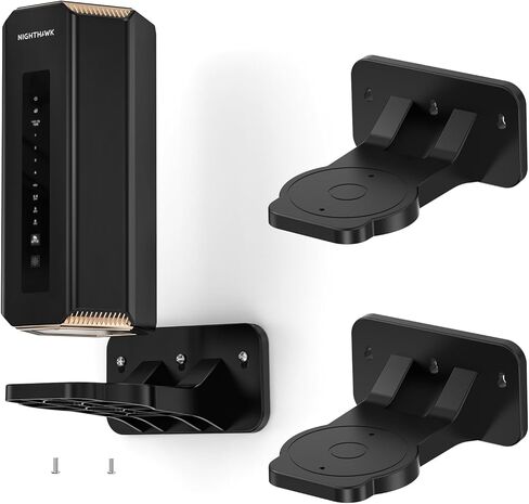 Starlink Gen 3 Mount, 2 in 1 Starlink Wall Mount for Starlink Gen 3 Mesh Router and Power, Starlink Wall Holder for Gen 3 High Performance WiFi Router and Power, Starlink V3 Mounting Kit in Kuwait