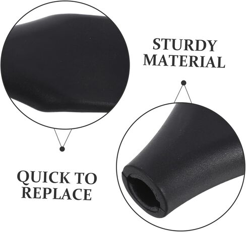 NUOBESTY 4pcs Office Armrest Replacement for Chairs Comfortable Ergonomic Design for Enhanced Support and Easy Installation Parts for Office Furniture in Saudi Arabia