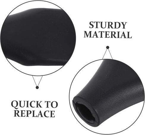 NUOBESTY 4pcs Office Chair Armrest Replacement Elegant Design for Improved Support and Comfort Easy Installation for Various Chair Models Modern Aesthetic for Professional Office Decor in Saudi Arabia