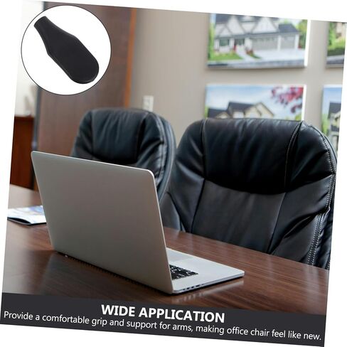 4pcs Ergonomic Office Chair Armrest Pads Comfortable Replacement Parts for Enhanced Support and Easy Installation Compatible Desk Chairs in Saudi Arabia