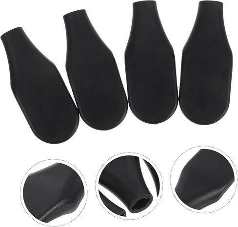 NUOBESTY 4pcs Office Chair Armrest Replacement Handles Comfortable Arm Pads Quick Installation for Various Office Furniture Chairs Compatibility for Enhanced Support in Saudi Arabia