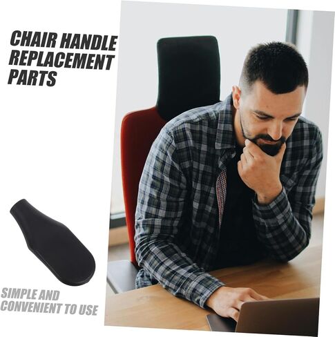 Uonlytech 4pcs Office Chair Armrest Replacement Comfort Support for Office Chairs Easy Installation Ergonomic Armrests for Enhanced in Saudi Arabia