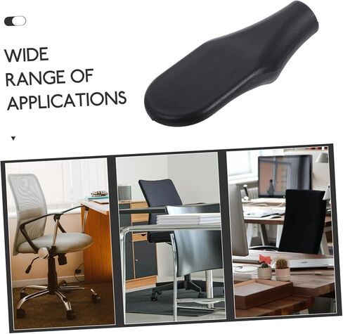 4pcs Comfortable Office Chair Armrest Replacement Parts Ergonomic Handles for Enhanced Support Easy Installation Compatible Various Office Furniture Models in Saudi Arabia