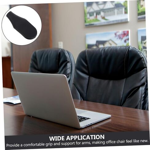 4pcs Comfortable Office Chair Armrest Replacement Parts Ergonomic Handles for Enhanced Support Easy Installation Compatible Various Office Furniture Models in Saudi Arabia