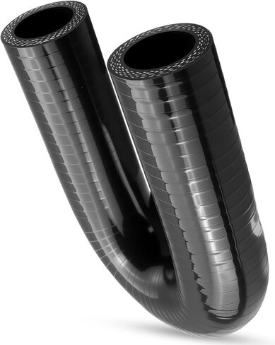 180 Degree Coupler U Bend Shape Elbow Silicone Hose Inner Diameter 3 Inch(76mm) Thicknesses 4-ply(5.4mm) Reinforced for Engine Turbo Intake Boots Coupling Intercooler Throttle Body Industrial Tube in Saudi Arabia