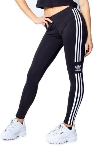 adidas Clothing Woman Leggings DV2636 Trefoil Tight 40 Nero in Saudi Arabia