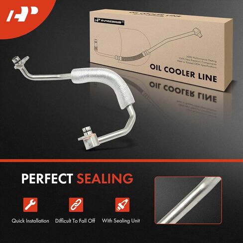 A-Premium Turbocharger Coolant Line Compatible with BMW 330e, 330i, 330i GT xDrive, 330i xDrive, 530i, 530i xDrive, 430i, 430i xDrive, 430i xDrive Gran Coupe, X3, 230i, 230i xDrive, X4, Supply in Saudi Arabia