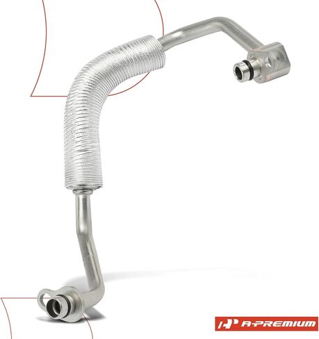 A-Premium Turbocharger Coolant Line Compatible with BMW 330e, 330i, 330i GT xDrive, 330i xDrive, 530i, 530i xDrive, 430i, 430i xDrive, 430i xDrive Gran Coupe, X3, 230i, 230i xDrive, X4, Supply in Saudi Arabia