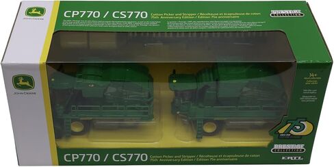 John Deere 1/64 CS770 and CP770 75th Anniversary Prestige Collection Toy Set - LP86742 in Saudi Arabia
