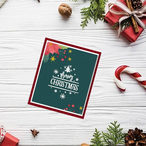 Threetols عيد الميلاد طوابع واضحة لصنع بطاقة، كلمات عيد الميلاد راية سيليكون طوابع لقضاء عطلة بطاقة صنع ديكور DIY سكرابوكينغ ألبوم شفاف ديكور ورقة كرافت in Kuwait