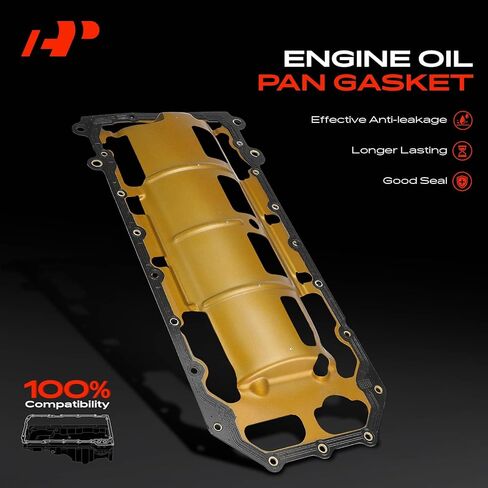 مجموعة حشية وعاء زيت المحرك A-Premium 6.1L، متوافقة مع دودج تشارجر 2006-2010، تشالنجر 2008-2010، ماغنوم 2006-2008 وكرايسلر 300 2005-2010 in Saudi Arabia