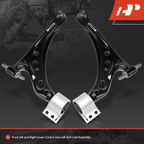 A-Premium 2 x Front Lower Control Arms, with Ball Joint and Bushing, Compatible with Chevrolet Traverse 2018-2023, Traverse Limited 2024 & Buick Enclave 2018-2024 in Saudi Arabia