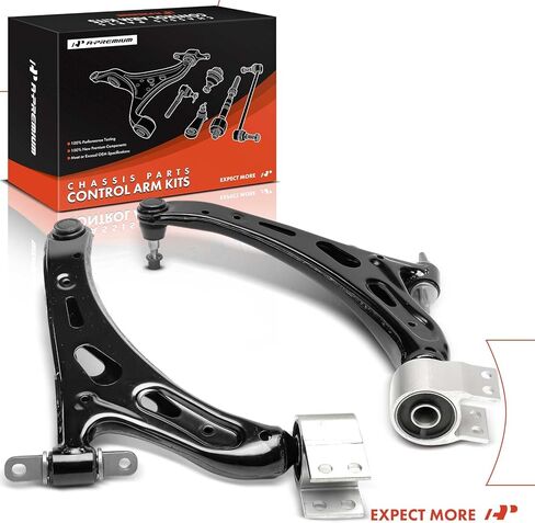 A-Premium 2 x Front Lower Control Arms, with Ball Joint and Bushing, Compatible with Chevrolet Traverse 2018-2023, Traverse Limited 2024 & Buick Enclave 2018-2024 in Saudi Arabia