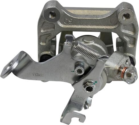 TRQ Front and Rear Brake Caliper Set Zinc Coated Brackets Compatible with 2013-2015 Mazda CX-5 in Saudi Arabia