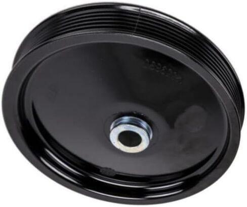 KarParts360 For Chevy Corvette 1997-2004 Power Steering Pump Pulley | 1 Mounting Hole | Shaft Diameter: 0.63 Inches / 16 Millimeter | Bore Diameter: 0.63 Inches / 16 Millimeter in Saudi Arabia