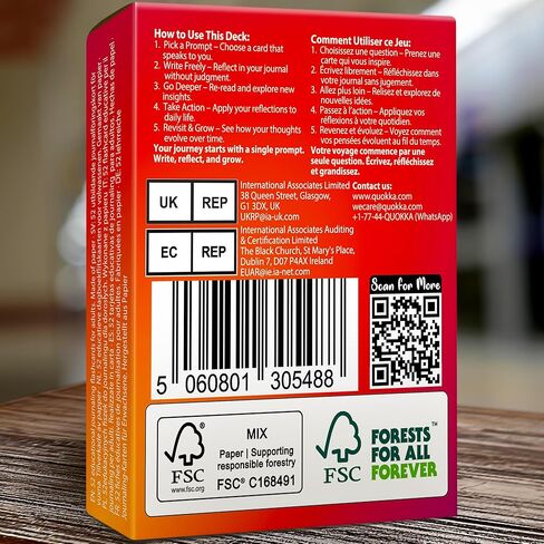 QUOKKA Rethink 95 Affirmation Cards for New Moms – Daily Support Deck for Strength, Self-Love, Grace and Mindful Motherhood – Thoughtful Gift for First-Time and Experienced Moms in Kuwait