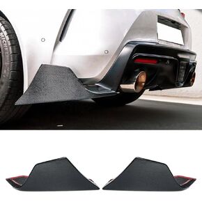 سبويلر SNA A90 من الجيل الثاني من ألياف الكربون الحقيقية متوافق مع 2019+ Supra A90 A91 كوبيه جناح سبويلر أسود لامع in Kuwait