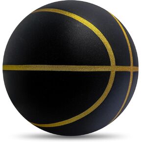 WAYNHUI كرة السلة الرسمية الصامتة مقاس 7 (29.5 بوصة) كرة السلة الإسفنجية الجديدة المحززة بدون هواء للمراوغة الهادئة والتدريب الداخلي in Kuwait