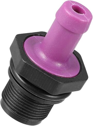 PCV Valve Grommet Exhaust Positive Crankcase Ventilation Fittings No.118105H71A for Nissan Versa Kicks Purple and Black Auto Accessories in Saudi Arabia