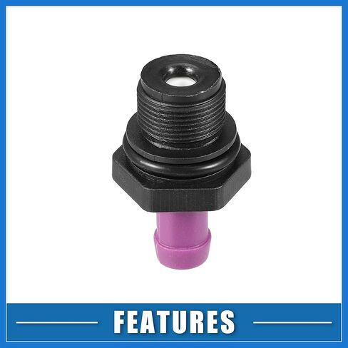 PCV Valve Grommet Exhaust Positive Crankcase Ventilation Fittings No.118105H71A for Nissan Versa Kicks Purple and Black Auto Accessories in Saudi Arabia