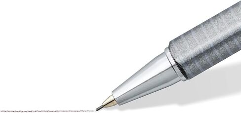 STAEDTLER triplus micro 0.5mm Lead Retractable Mechanical Pencil with Twist Eraser, Writing, Drawing, Drafting, 3-Pack, 77427BK3A6 in Kuwait