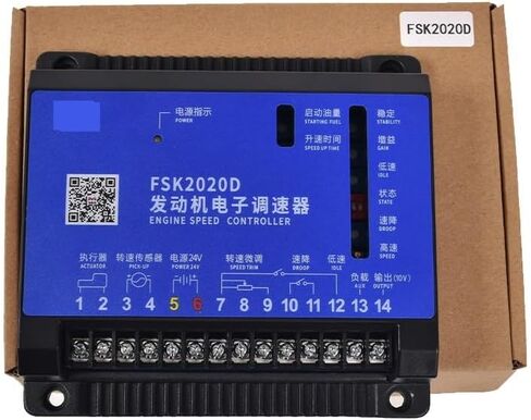FSK2020D Generator Electric Control Engine Speed Controller Speed Control Board(FSK2020D 24V) in Saudi Arabia