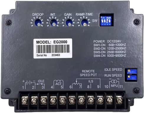 EG2000 Generator Governor Speed Controller Module for Engine Electronic Control Systems in Saudi Arabia