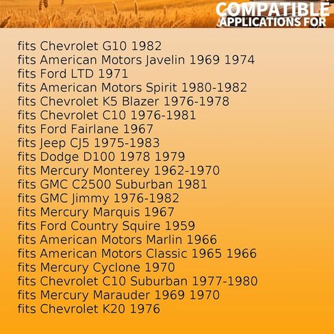 1 قطعة ناقل الحركة اليدوي الختم الأمامي يناسب فورد F-150، موستانج 1964 1965 1966 1967 1968 1969 1970-1975 يناسب سفير أمريكان موتورز، كلاسيك، كونكورد، جريملين 1965-1982 in Saudi Arabia