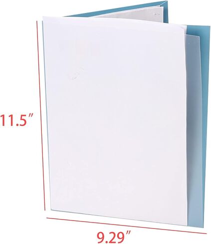 Find It Clear View Interior Folders, Letter Size, Manila, 8 Pack (FT07186) in Kuwait
